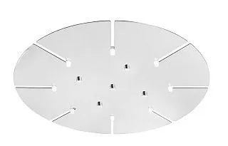 Потолочная база Crystal Lux D600-8 CHROME