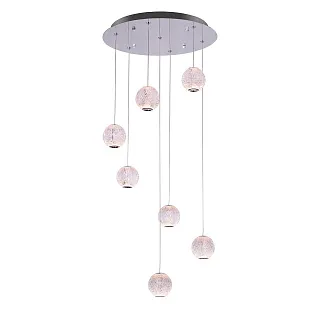 Люстра каскадная Delight Collection Elliot Diamante MD20001012-7A chrome