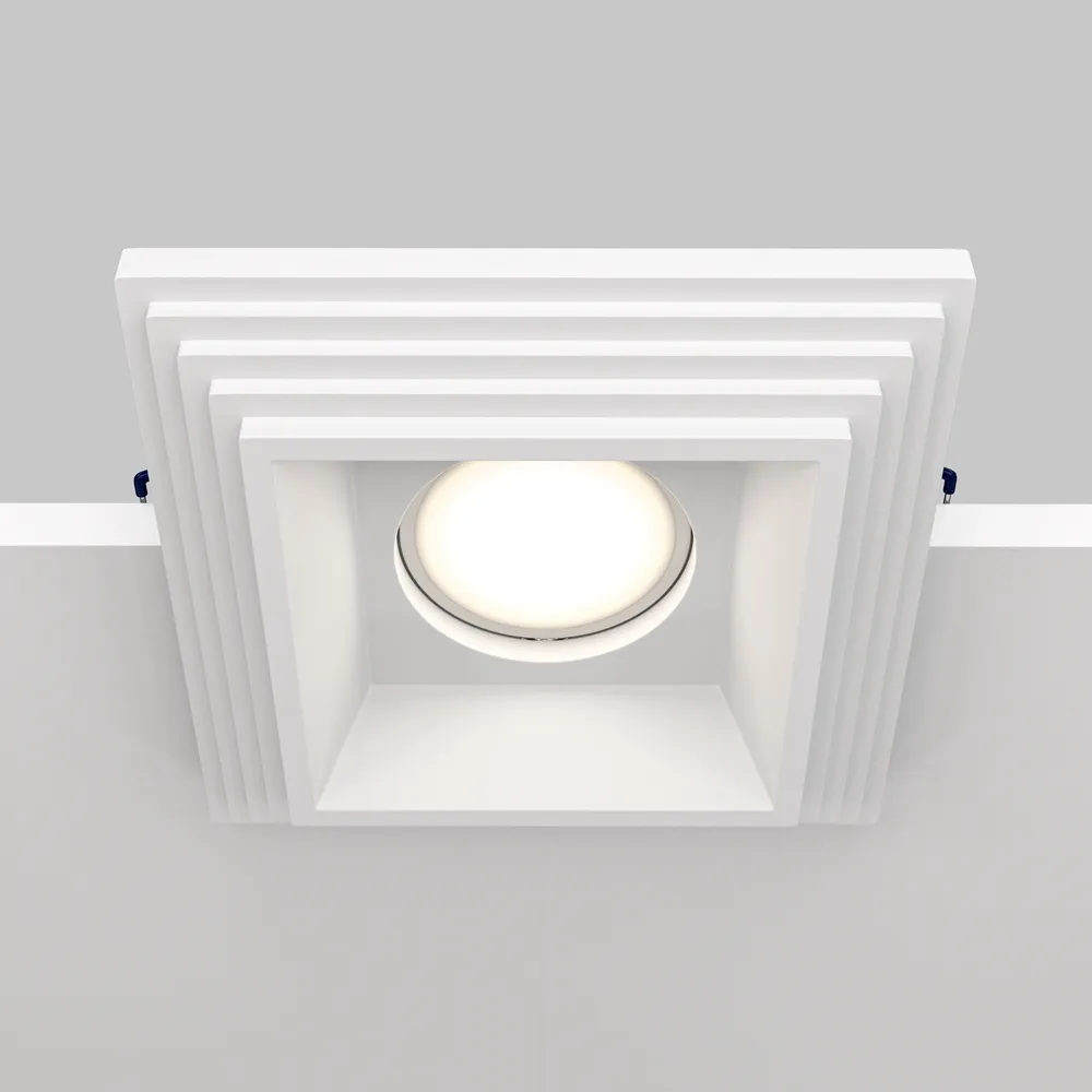 Встраиваемый светильник Maytoni Gyps Modern DL005-1-01-W