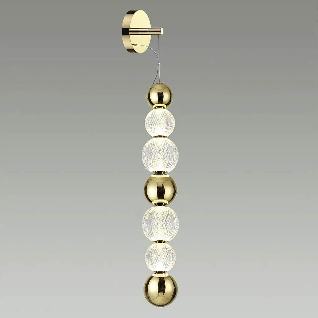 Бра Odeon Light Crystal 5008/13WL