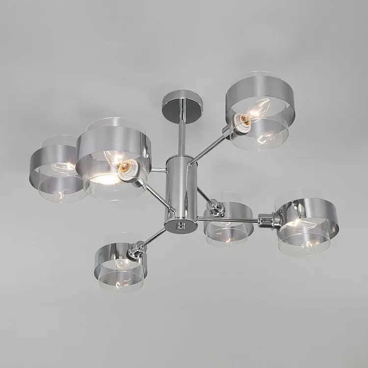 Светильник потолочный Eurosvet Arcada 70127/6 хром