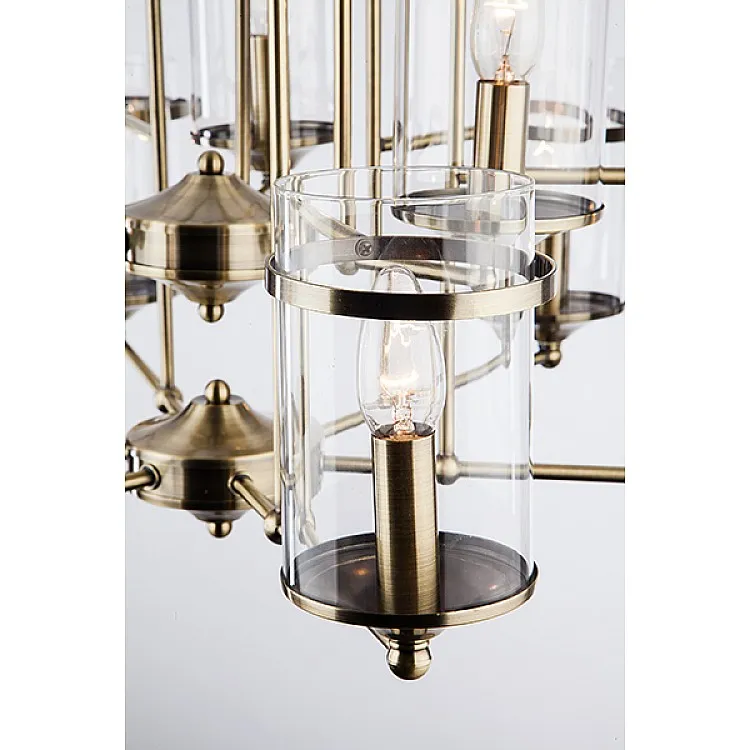 Светильник подвесной Eurosvet Consul 60040/9 античная бронза