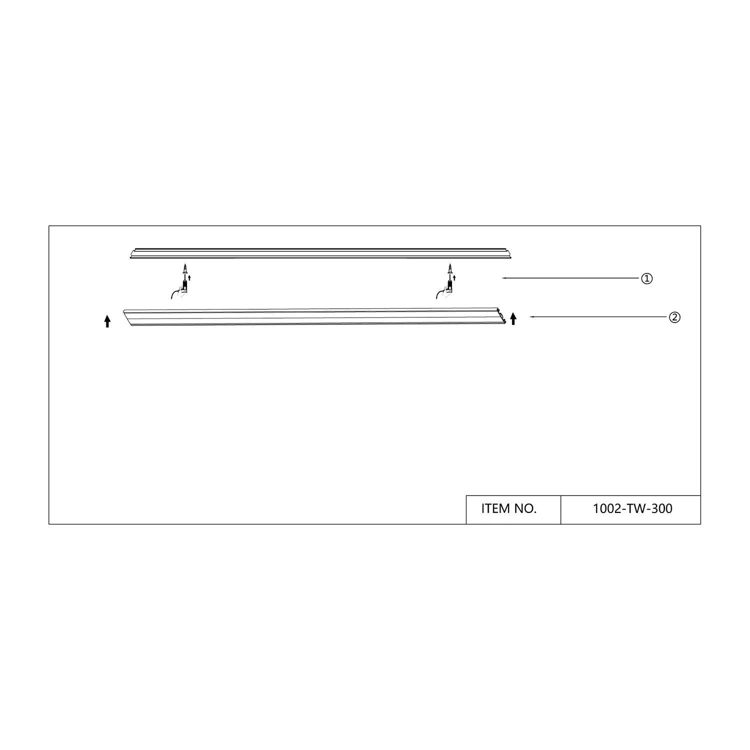 Шинопровод Favourite UNICA 1002-TW-300
