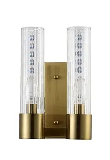 Бра Crystal Lux OTONO AP2 BRASS/TRANSPARENTE