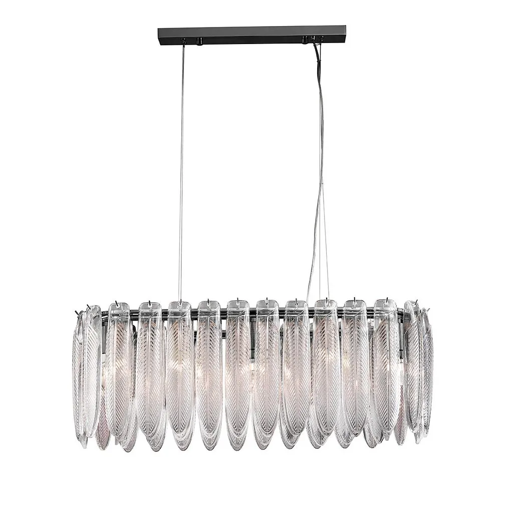 Люстра подвесная Delight Collection Piuma MD22027002-L82 matt black