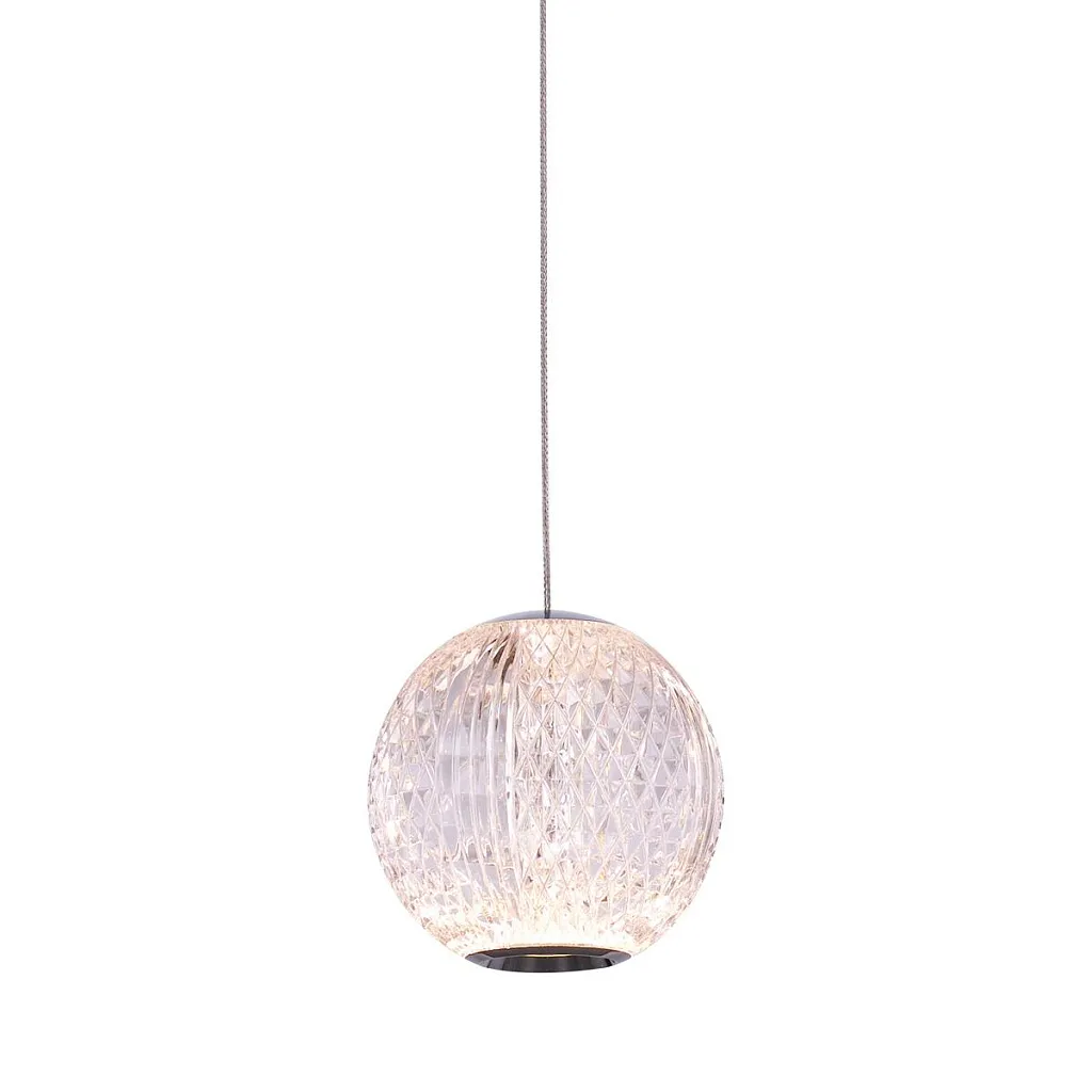 Светильник подвесной Delight Collection Elliot Diamante MD20001012-1A chrome