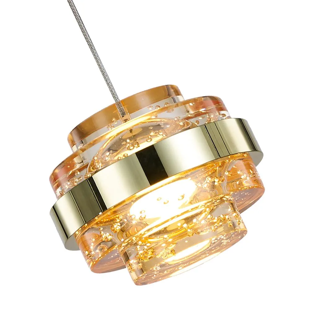 Светильник подвесной Delight Collection Indiana MD22030002-1A gold/champagne