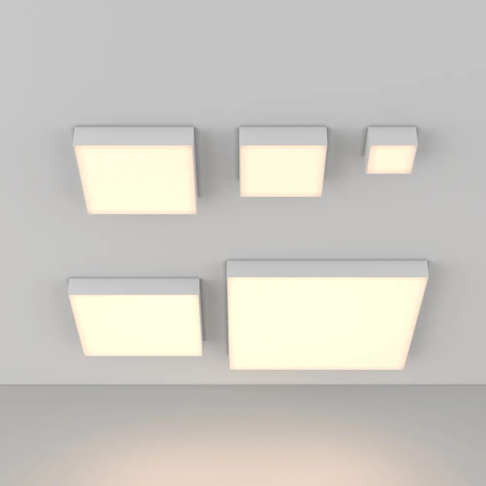 Светильник потолочный Maytoni Zon C032CL-12W3K-SQ-W