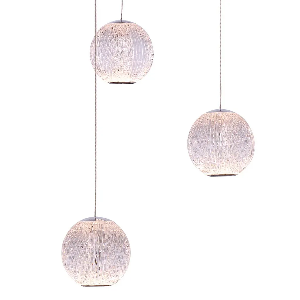 Люстра каскадная Delight Collection Elliot Diamante MD20001012-7A chrome