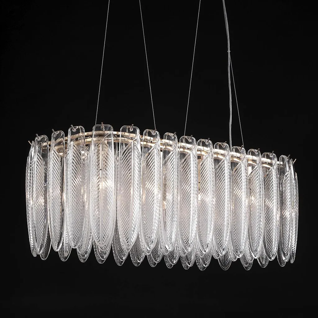 Люстра подвесная Delight Collection Piuma MD22027002-L82 light rose gold