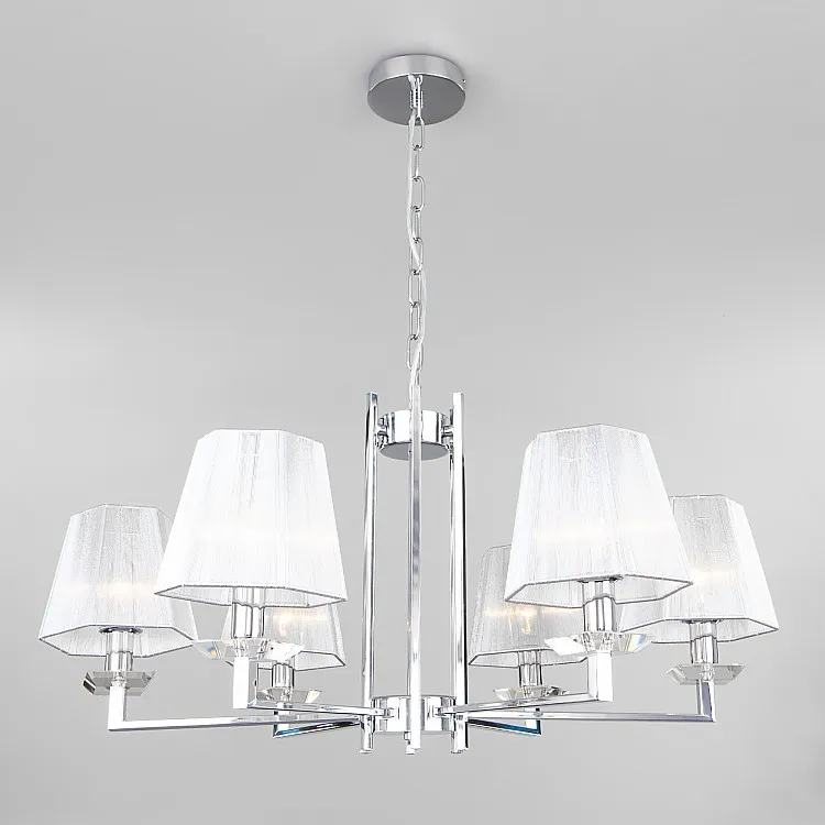 Светильник подвесной Eurosvet Alegria 60125/6 хром Smart