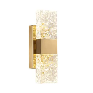 Бра Delight Collection Wall lamp 88068W gold/clear