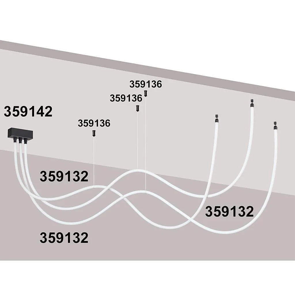 Светодиодный шнур Novotech Konst 359132