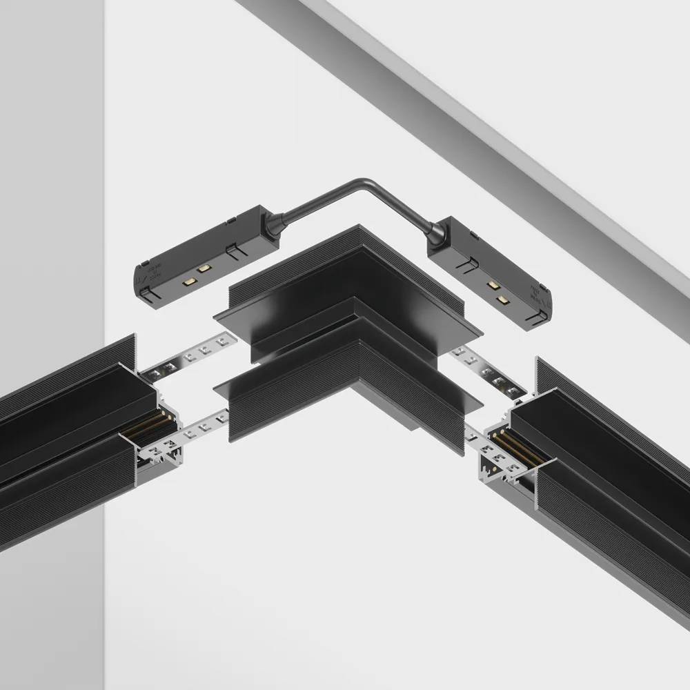 Комплектующие для встраиваемой магнитной трековой системы Maytoni Accessories For Tracks Gravity TRX010OCL-22B