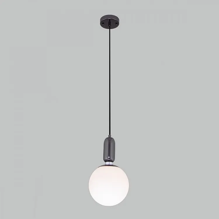 Светильник подвесной Eurosvet Bubble 50197/1 черный жемчуг