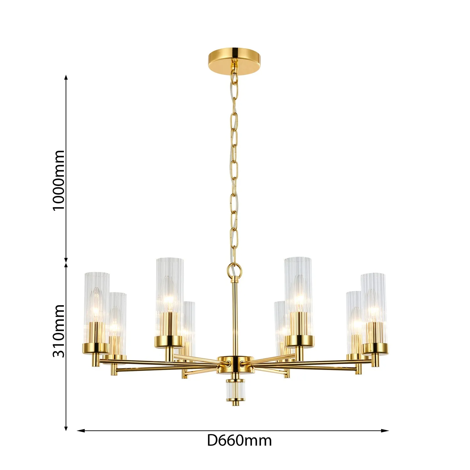 Люстра подвесная Favourite AESTHETIC 2673-8P