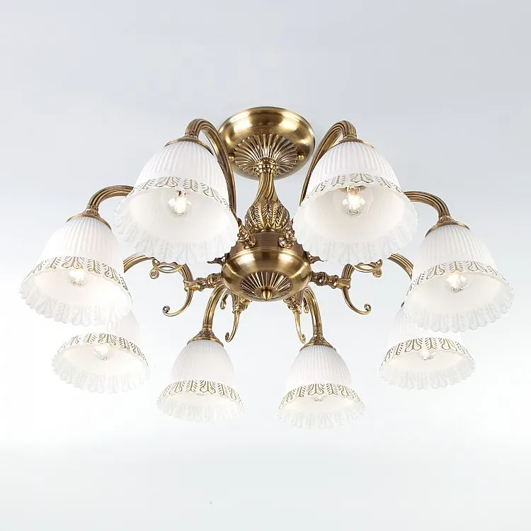 Светильник потолочный Eurosvet Campina 60107/8 античная бронза