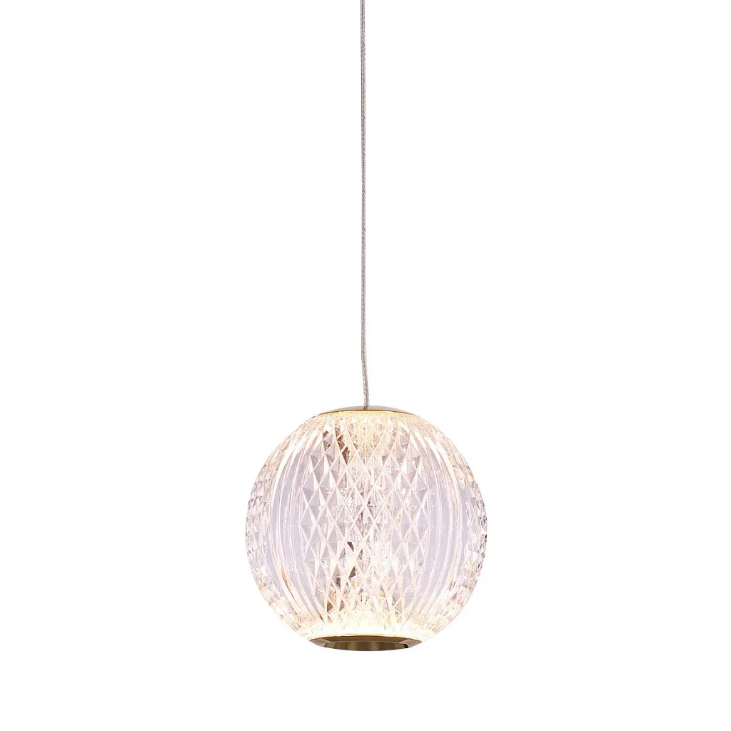 Светильник подвесной Delight Collection Elliot Diamante MD20001012-1A gold