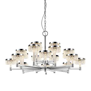 Люстра подвесная Delight Collection Diamond cut MD21020075-20A chrome