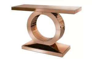 Консоль ArtHomeDecor Sun B005 стекло 120*35*78 янтарный