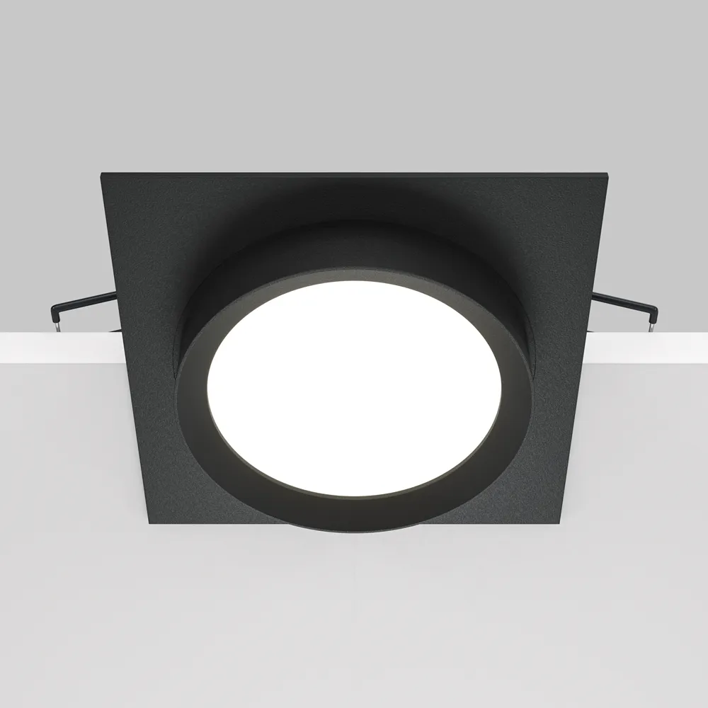 Встраиваемый светильник Maytoni Hoop DL086-GX53-SQ-B