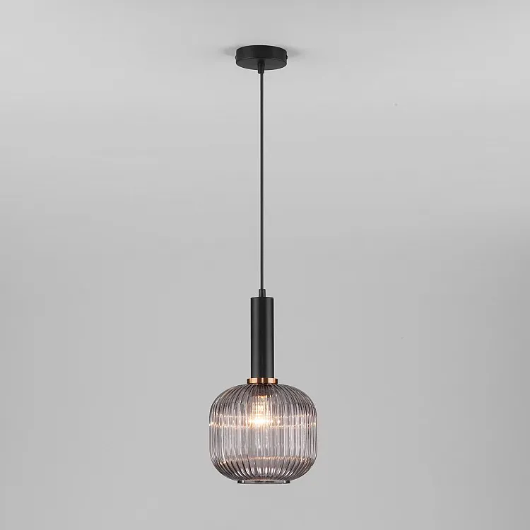 Светильник подвесной Eurosvet Bravo 50182/1 дымчатый