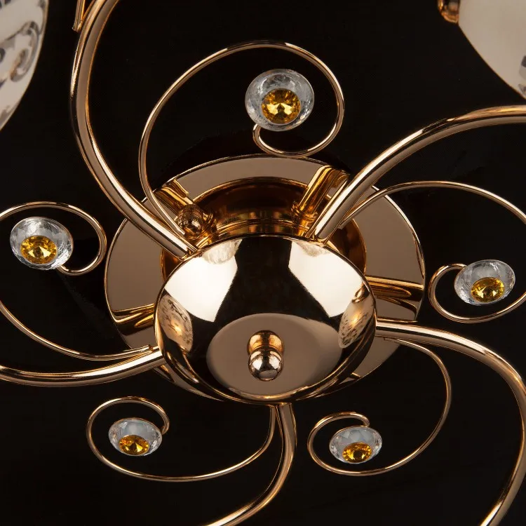 Светильник потолочный Eurosvet Roksana 9677/5 золото