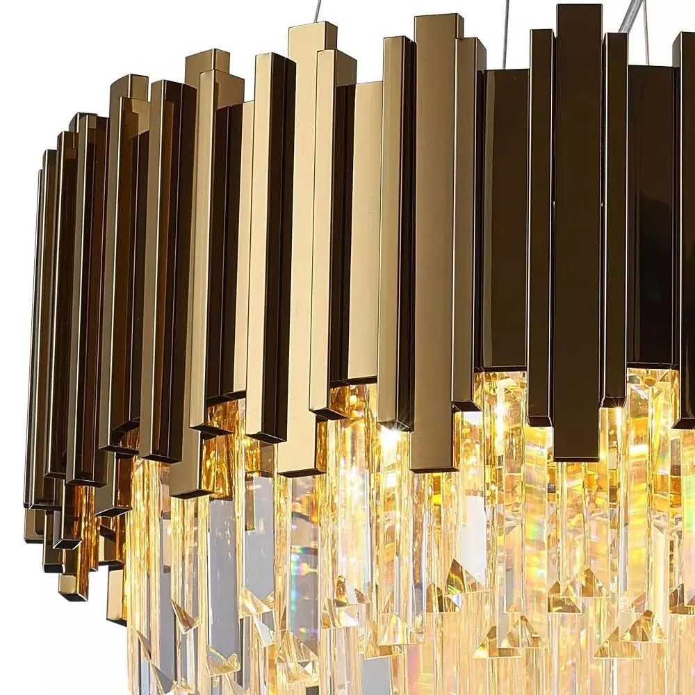 Люстра подвесная Delight Collection Barclay A006-600 L6 gold