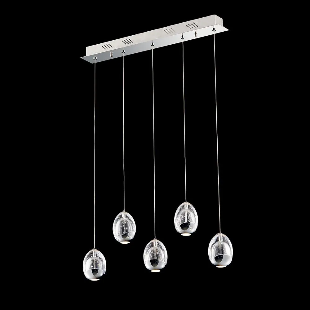 Светильник подвесной Delight Collection Terrene MD13003023-5B chrome