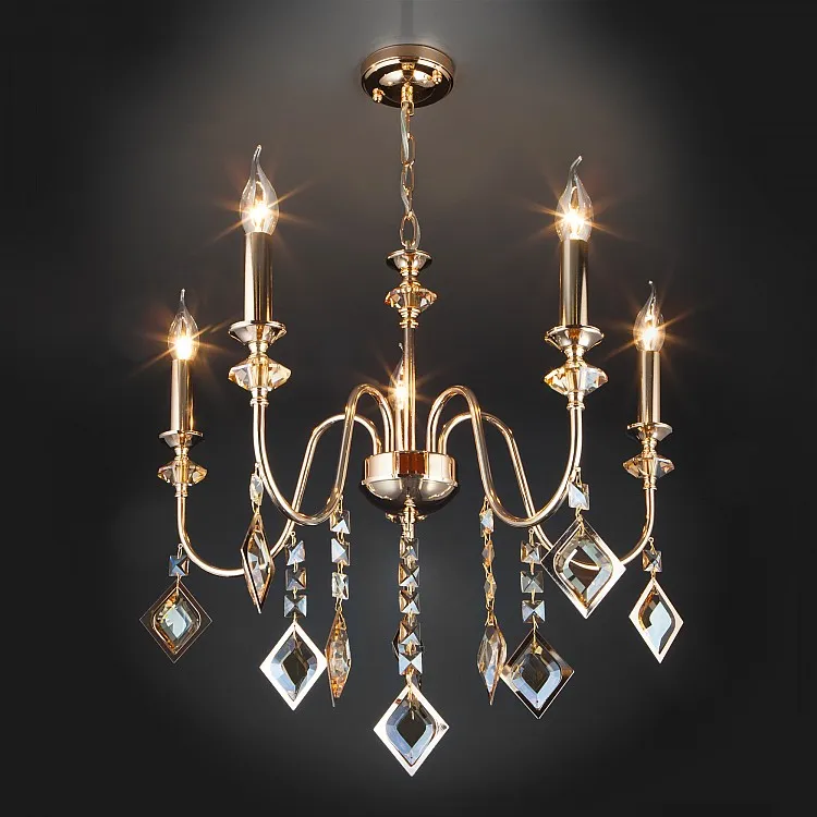 Светильник подвесной Eurosvet Telao 10120/5 золото